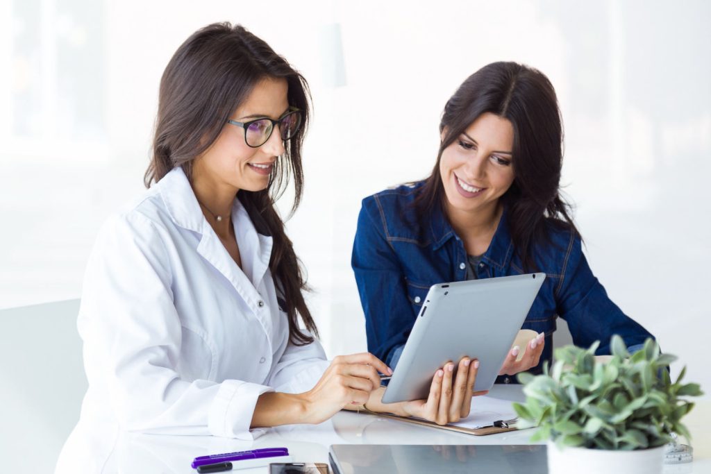 segretaria di uno studio professionale medico